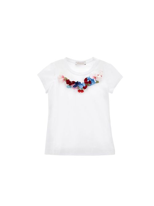 T-shirt, bambina, logata. MONNALISA | 11E628 52020099